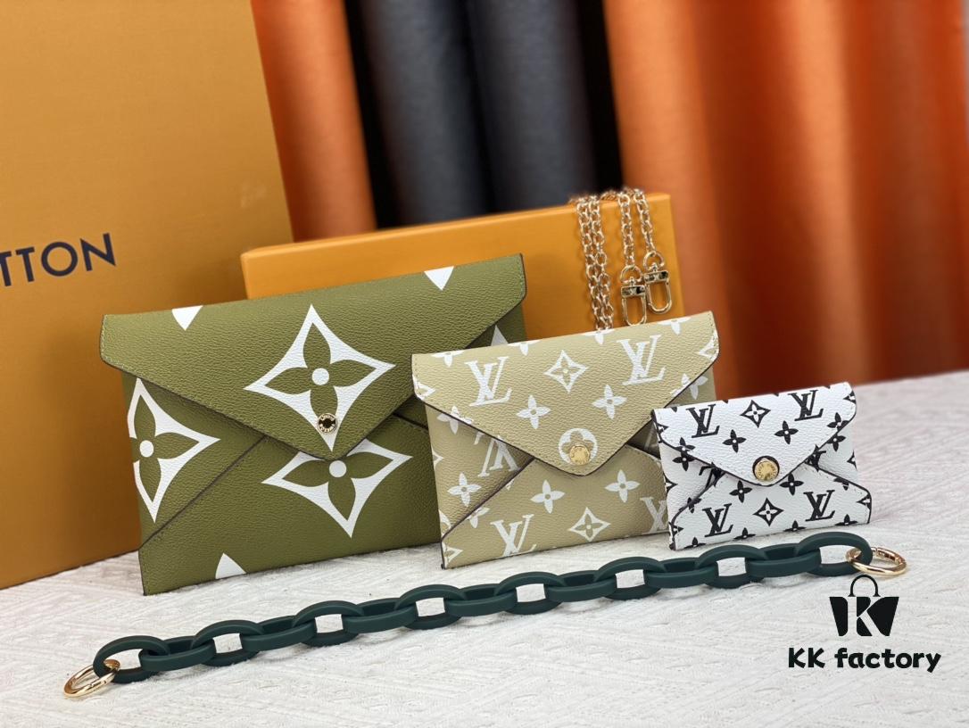 6930824b6e68136f4d9a7c20 M67600 M62034 Hot Release 🔥 LV New Kirigami Three-Piece Clutch Set – One Purchase, Three Bags!
