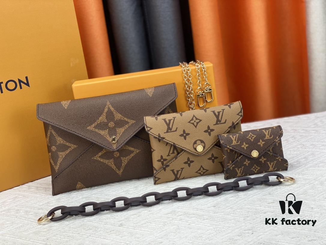 LV New Kirigami Three-Piece Clutch Set M67600 M62034