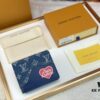 693082776e68136f4d9a7c77 LV M81020 Slender Wallet in Black and Blue