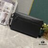 Upgraded Takeoff Small Aer Messenger Bag in Black and Dark Green