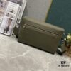 693082866e68136f4d9a7c93 Upgraded Takeoff Small Aerogram Messenger Bag in Black and Dark Green