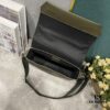693082886e68136f4d9a7c96 Upgraded Takeoff Small Aerogram Messenger Bag in Black and Dark Green
