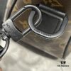 Upgraded M46972 Multicolore, Black Flower LV Trail Messenger Bag