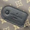 Upgraded M46972 Multicolore, Black Flower LV Trail Messenger Bag