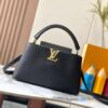 693082936e68136f4d9a7ca8 Upgraded M24664 Capucines East West Medium Handbag