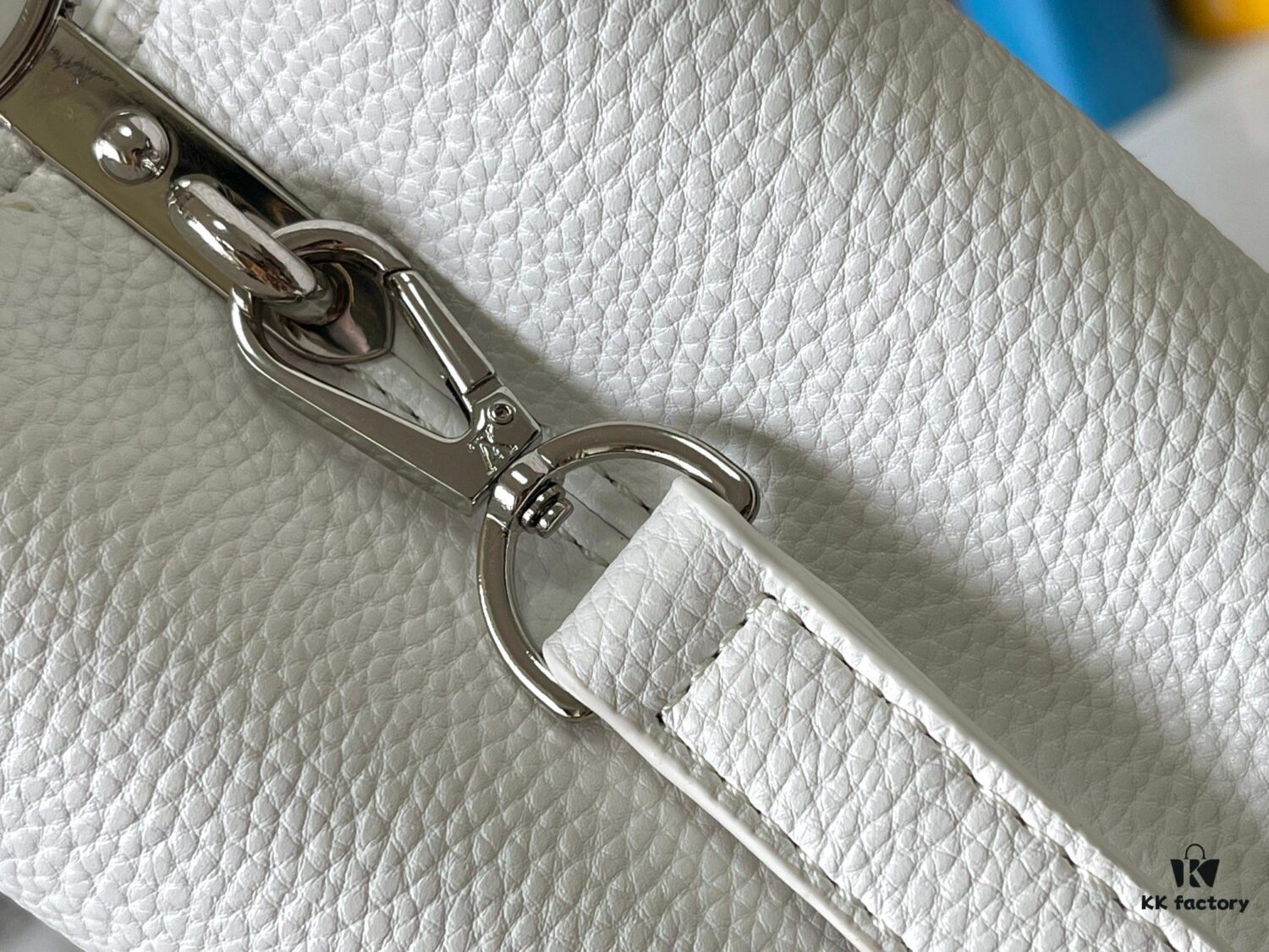 693082a46e68136f4d9a7cc1 Upgraded M24664 Capucines East West Medium Handbag from the LV Crush Collection