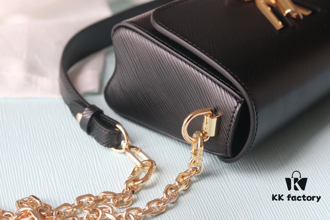 693082cb6e68136f4d9a7d07 New Arrival Top Quality Original LV Twist West Handbag in Epi Grain Leather