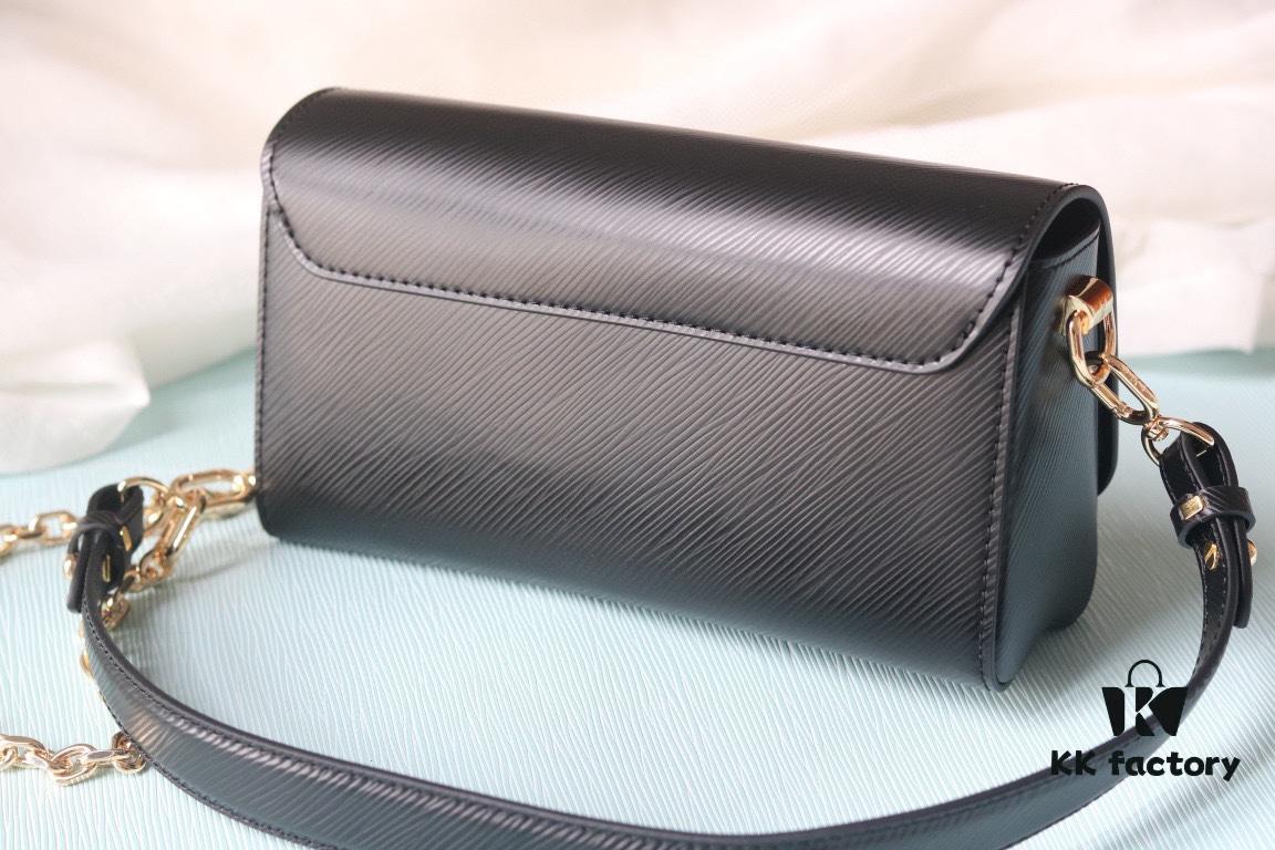 693082cc6e68136f4d9a7d09 New Arrival Top Quality Original LV Twist West Handbag in Epi Grain Leather