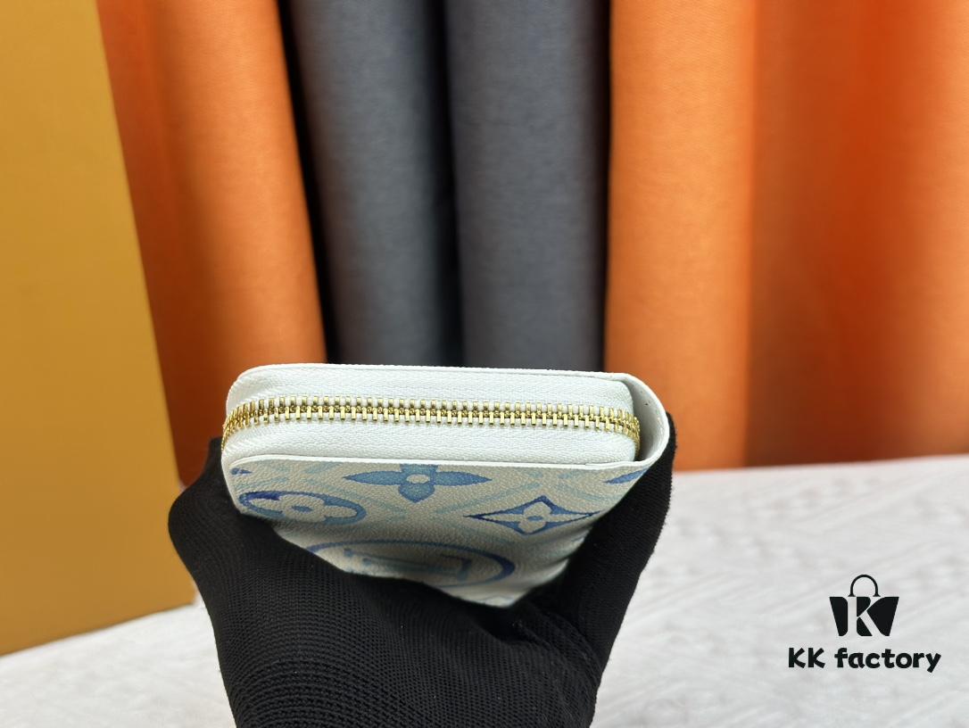 693082f46e68136f4d9a7d5e M11455 Blue Wallet for LV By the Pool Collection