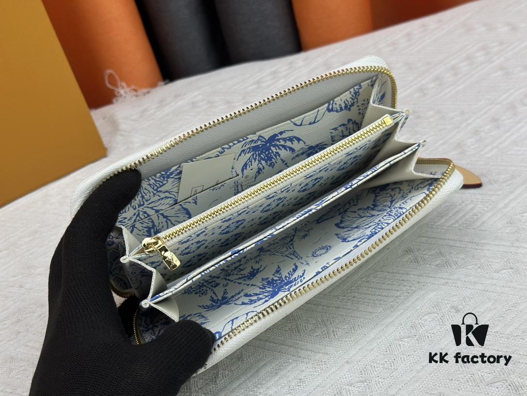 693082f56e68136f4d9a7d62 M11455 Blue Wallet for LV By the Pool Collection