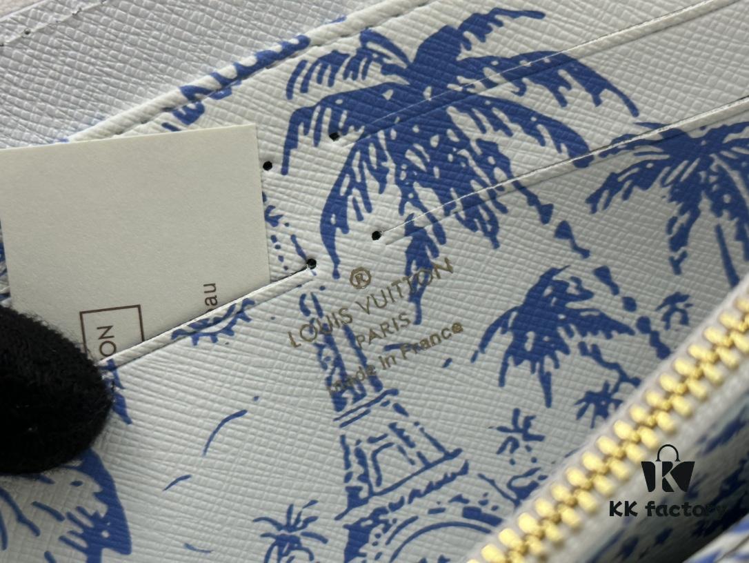 693082f76e68136f4d9a7d63 M11455 Blue Wallet for LV By the Pool Collection
