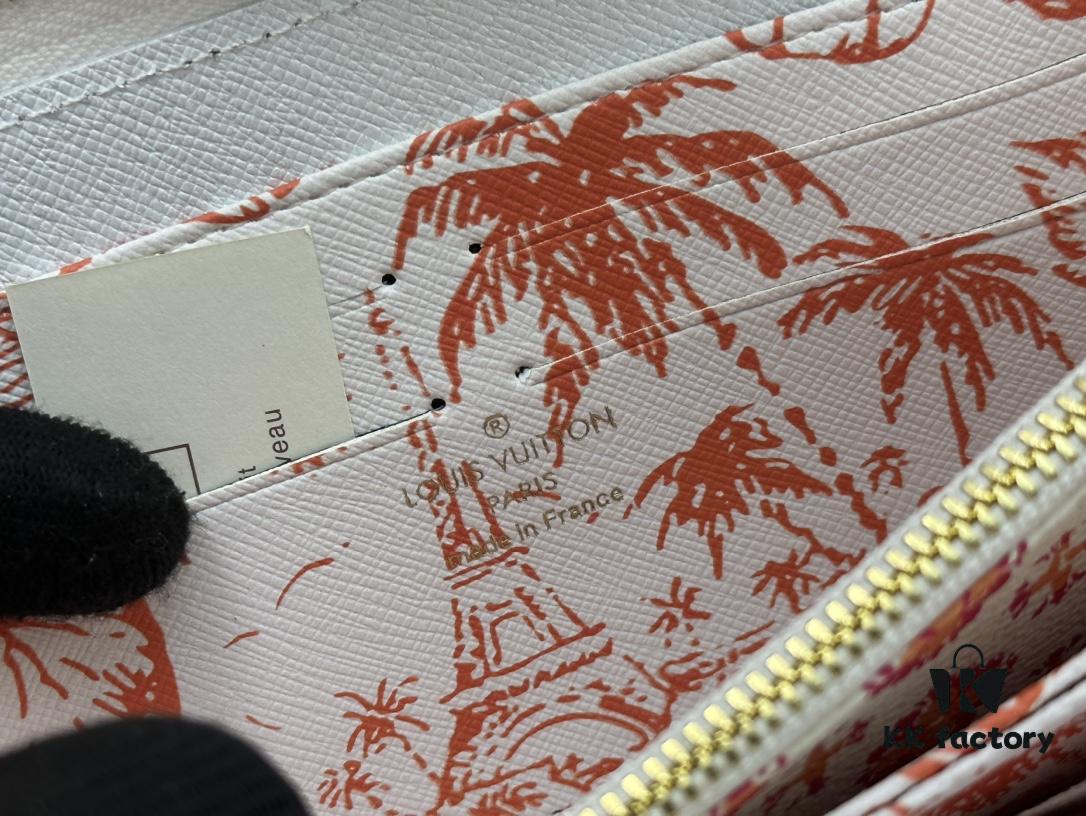 M11455 Red Wallet for LV By the Pool Collection