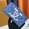 693082fb6e68136f4d9a7d6e Wallet M60017 (80828) Zippy Zipper Wallet, Printed Canvas Version with Large LV Letters and Monogram Flowers