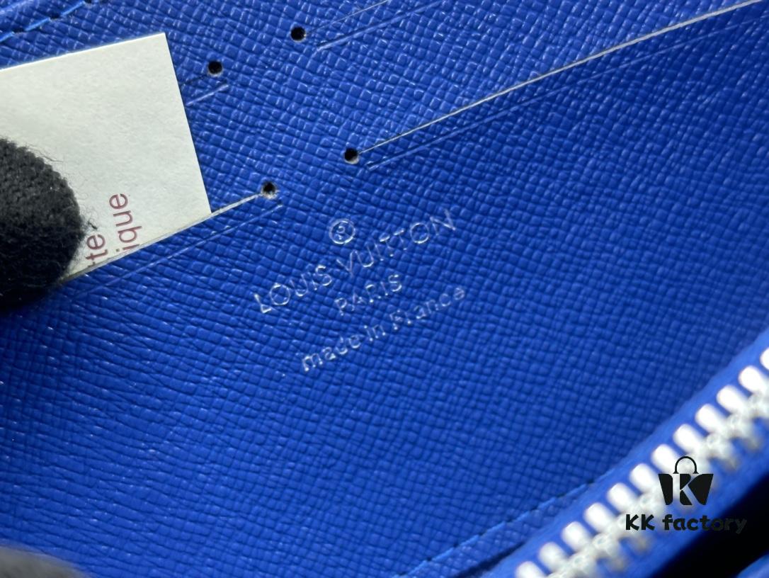 693082ff6e68136f4d9a7d78 Wallet M60017 (80828) Zippy Zipper Wallet, Printed Canvas Version with Large LV Letters and Monogram Flowers