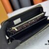 693083016e68136f4d9a7d7e Wallet M60017 (80828) Zippy Zipper Wallet, Printed Canvas Edition with Large LV Letters and Monogram Floral Pattern