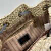 693083416e68136f4d9a7de0 New Large Batch LV NOE PURSE Bucket Handbag with Raffia and Leather Trim