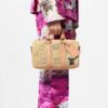 New Arrival LV Straw Keepall Pillow Bag