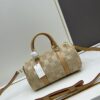 693083546e68136f4d9a7e01 New Arrival LV Straw Keepall Pillow Bag