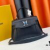 693083556e68136f4d9a7e03 Exclusive Background Upgraded Original Version M21088 M21052 M20997 This Season, the Compact Lockme Ever Mini Bag Features Fashionable New Hues in Grained Calfskin Leather