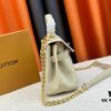 6930835a6e68136f4d9a7e0d Exclusive Background Upgraded Original Version M21088 M21052 M20997 This Season, the Petite Lockme Ever Mini Bag Features Fashionably Toned Grained Calfskin Leather
