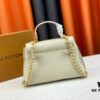 6930835b6e68136f4d9a7e0e Exclusive Background Upgraded Original Version M21088 M21052 M20997 This Season, the Petite Lockme Ever Mini Bag Features Fashionably Toned Grained Calfskin Leather