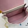 6930835e6e68136f4d9a7e11 Exclusive Background Upgraded Original Version M21088 M21052 M20997 This Season, the Petite Lockme Ever Mini Bag Features Fashionably Toned Grained Calfskin Leather