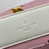 6930835e6e68136f4d9a7e13 Exclusive Background Upgraded Original Version M21088 M21052 M20997 This Season, the Petite Lockme Ever Mini Bag Features Fashionably Toned Grained Calfskin Leather