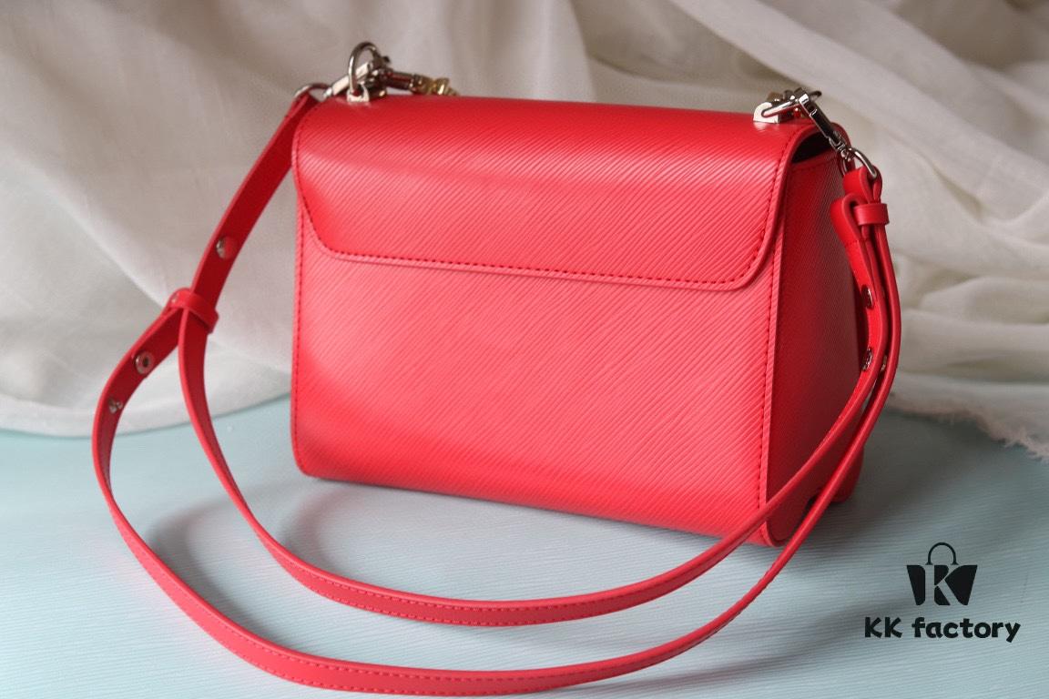 693083c06e68136f4d9a7ec7 Latest European Version Top Quality Original Twist MM LV Bloom Handbag