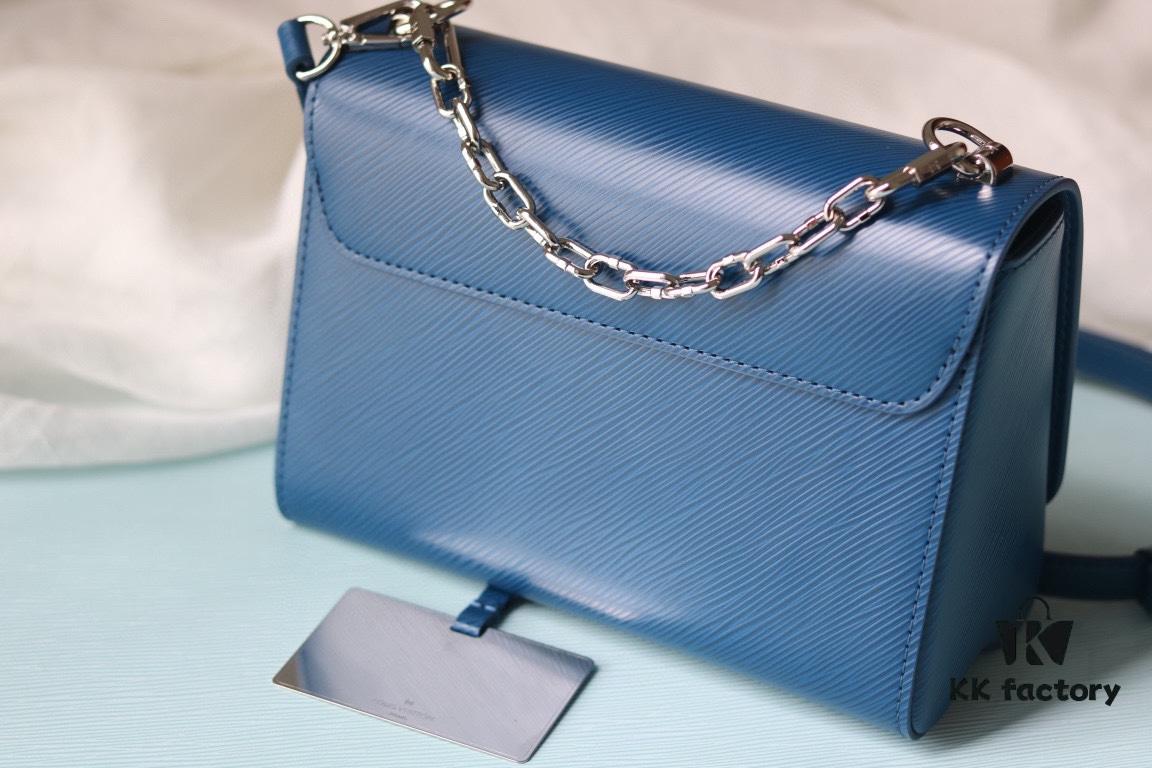 693083ef6e68136f4d9a7f3f LV 2023 Twist Collection Latest Midsize Handbag in Epi Leather with Rhinestones and Enamel