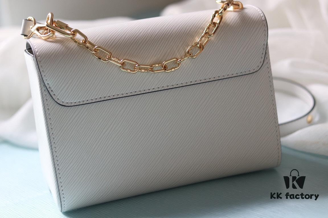 693083f26e68136f4d9a7f49 LV 2023 Twist Collection Latest Medium Handbag in Epi Leather with Synthetic Diamonds and Enamel