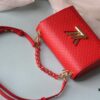 LV 2023 Twist Series Latest Style - Premium Original Quality - Cowhide Leather Handbag with Miniature Monogram Pattern