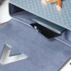 Authentic LV 2023 Twist Bag [Rose] Model 50388 - Made of Cowhide Leather with Mini Monogram Pattern and Colorful Silk-Screened LV Logo