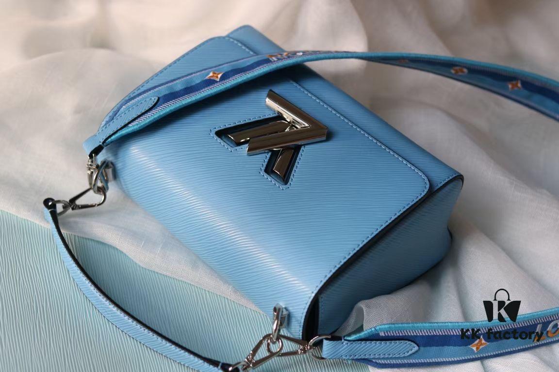 693084216e68136f4d9a7fc2 New Arrival Top Quality Original Version Model No. 50357/57505/57506/57507/50280/50282 The Twist Medium Handbag with Detachable Wide Jacquard Strap