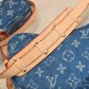 693084276e68136f4d9a7fcf Upgraded Original M46856 M46828 Denim New Style Lv 2024 Latest Monogram Horn Adjustable Strap Pea Bag with Extra Pendant Mini Waist Pouch and Enlarged Design LV Monogram Coated Canvas Croissant Bag