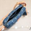 693084286e68136f4d9a7fd0 Upgraded Original M46856 M46828 Denim New Style Lv 2024 Latest Monogram Horn Adjustable Strap Pea Bag with Extra Pendant Mini Waist Pouch and Enlarged Design LV Monogram Coated Canvas Croissant Bag