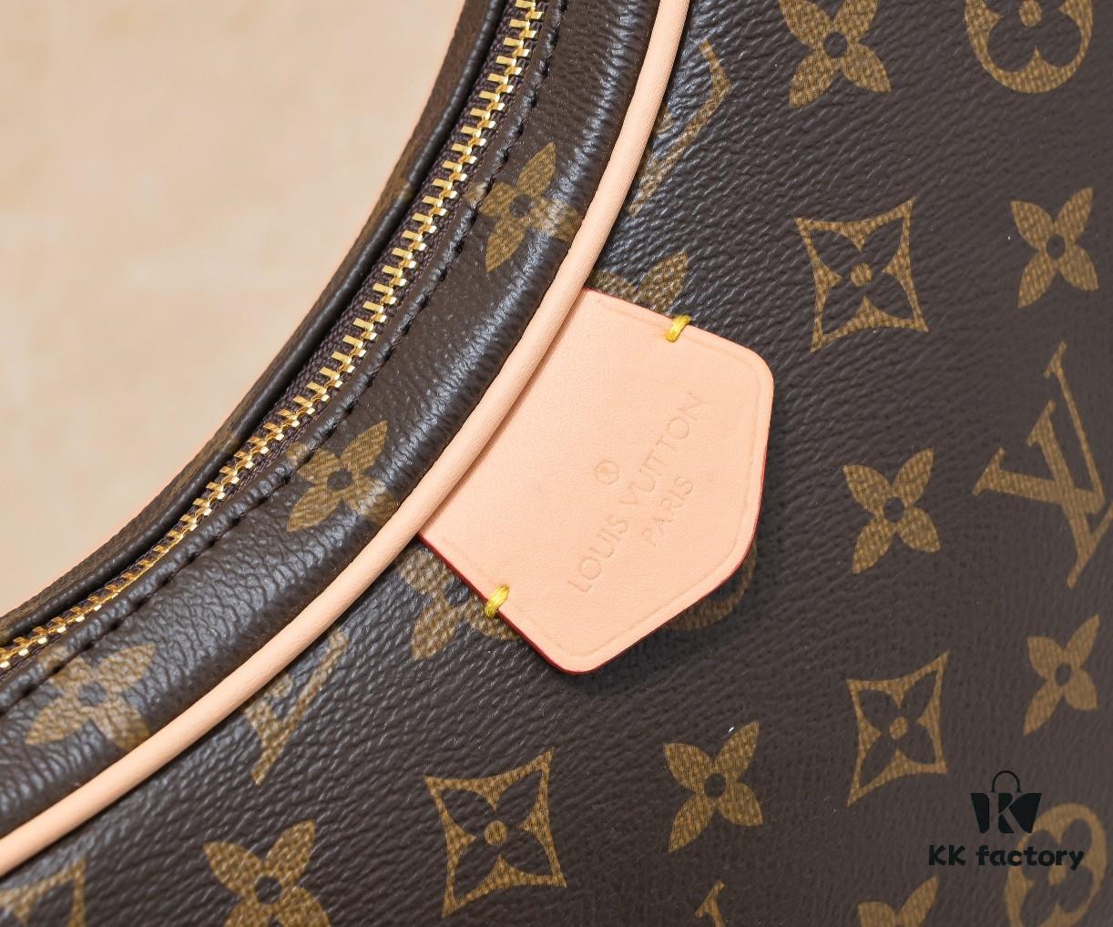 6930842a6e68136f4d9a7fd7 Upgraded Original M46856 M46828 Vintage New Lv 2024 Latest Monogram Horn Adjustable Strap Pea Bag with Pendant Mini Pouch Kidney Bag and Enlarged Design LV Monogram Croissant Bag Pea Bag