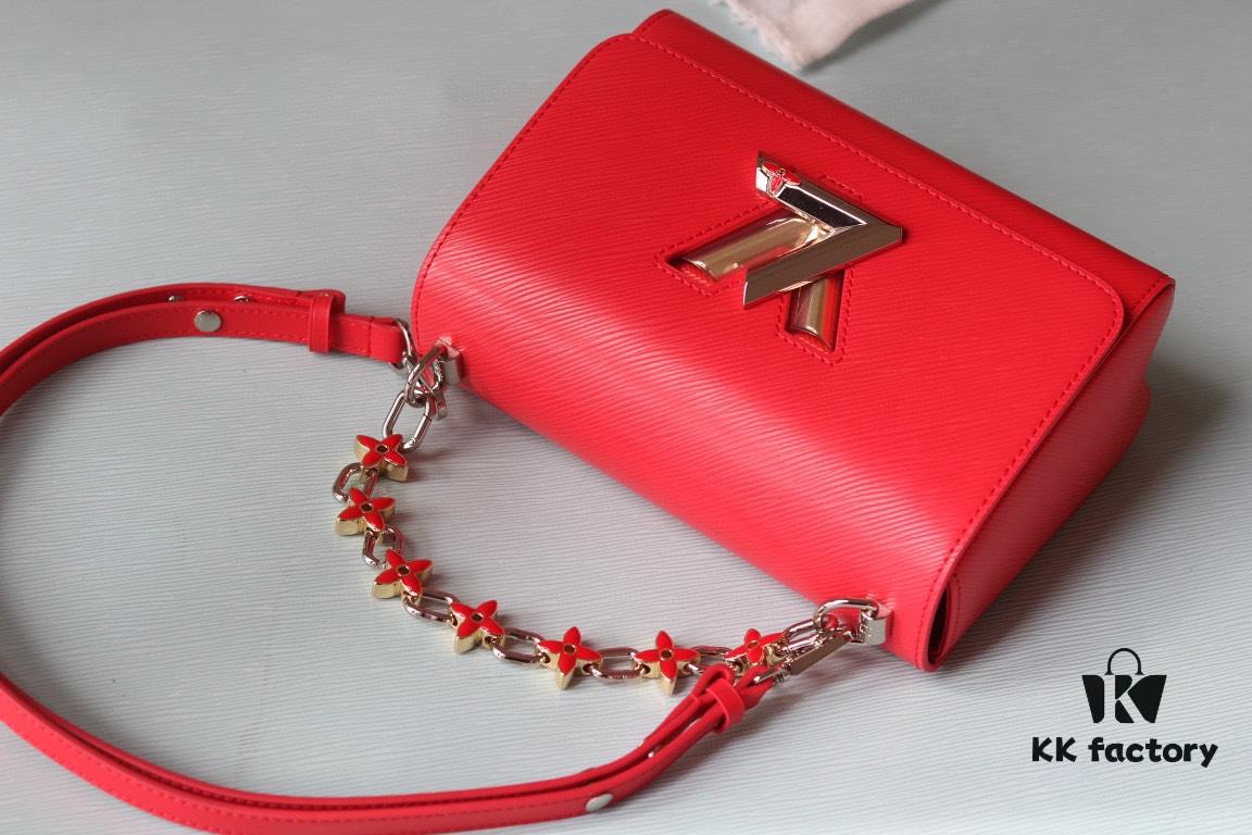 Latest European Version Top Quality Original Twist MM LV Bloom Handbag