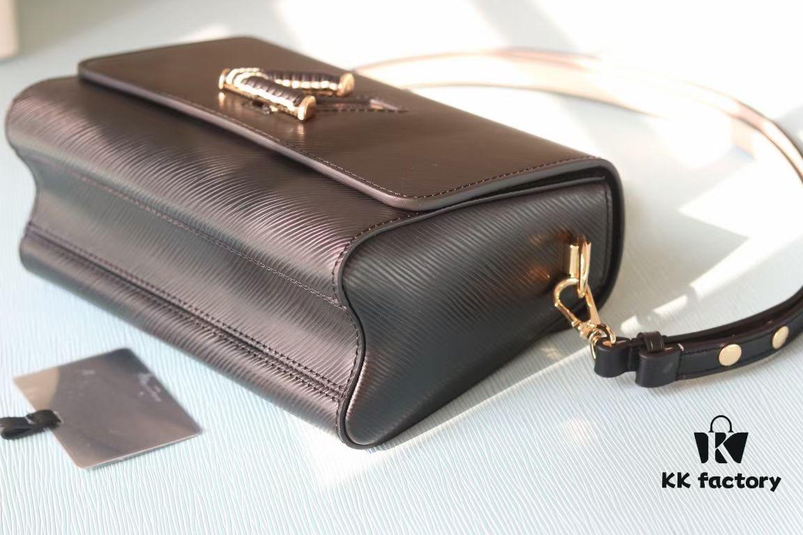 6930846a6e68136f4d9a8071 Top Original Quality! LV Twist Medium Bag in Epi Grained Leather with Braided Trim - Model No. 50392/22229/22236