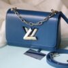 6930847b6e68136f4d9a80a0 LV 2023 Twist Collection Medium Handbag - Epi Leather with Rhinestones and Enamel