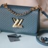 6930847f6e68136f4d9a80a8 Authentic Mirror Included | LV 2023 Twist Collection Newest Style | Premium Original Quality | Crafted from Cowhide Leather with Miniature Monogram Pattern | Colorful Silk-Screened LV Logo | Versatile Carrying Options with LV Hook Closure | Model Number: 50388
