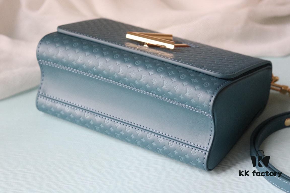 693084816e68136f4d9a80ae Authentic Mirror Included | LV 2023 Twist Collection Newest Style | Premium Original Quality | Crafted from Cowhide Leather with Miniature Monogram Pattern | Colorful Silk-Screened LV Logo | Versatile Carrying Options with LV Hook Closure | Model Number: 50388