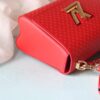 693084876e68136f4d9a80bd LV 2023 Twist Collection Newest Style - Premium Quality Calfskin Leather Handbag with Miniature Monogram Pattern and Colorful Silk-Screened LV Logo
