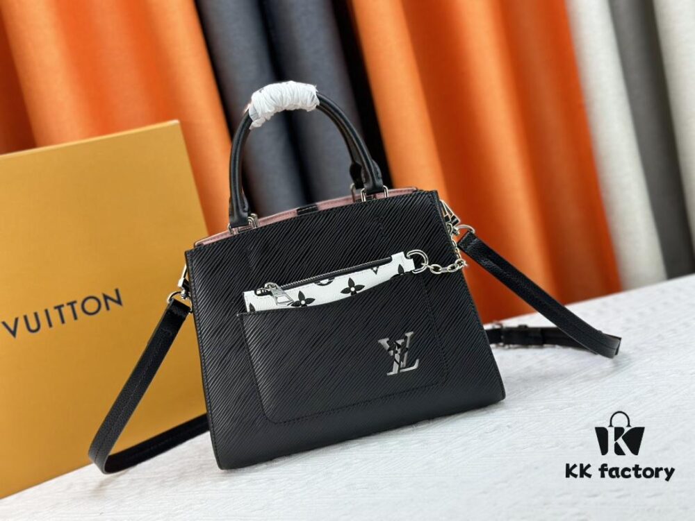 Marelle Tote Bag in Epi Grained Leather