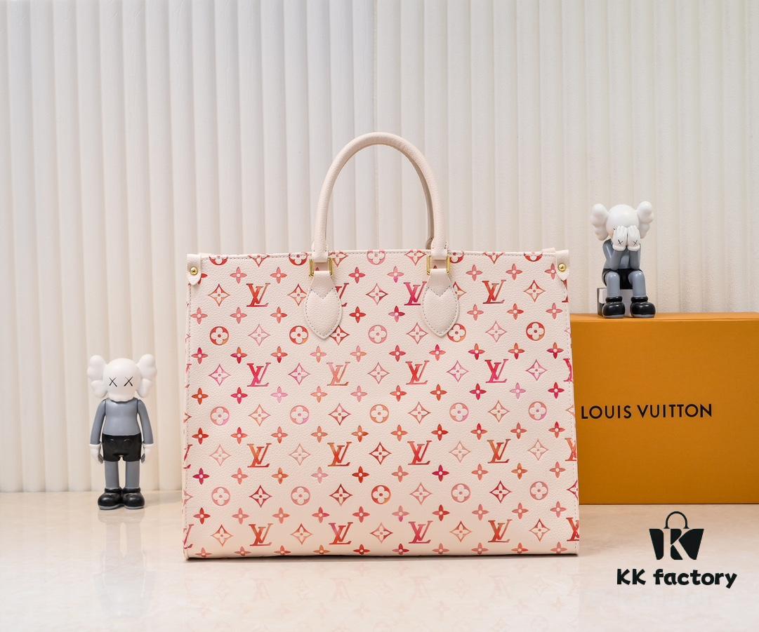 OnTheGo Large Tote Bag from the Sunrise Aquarelle Collection