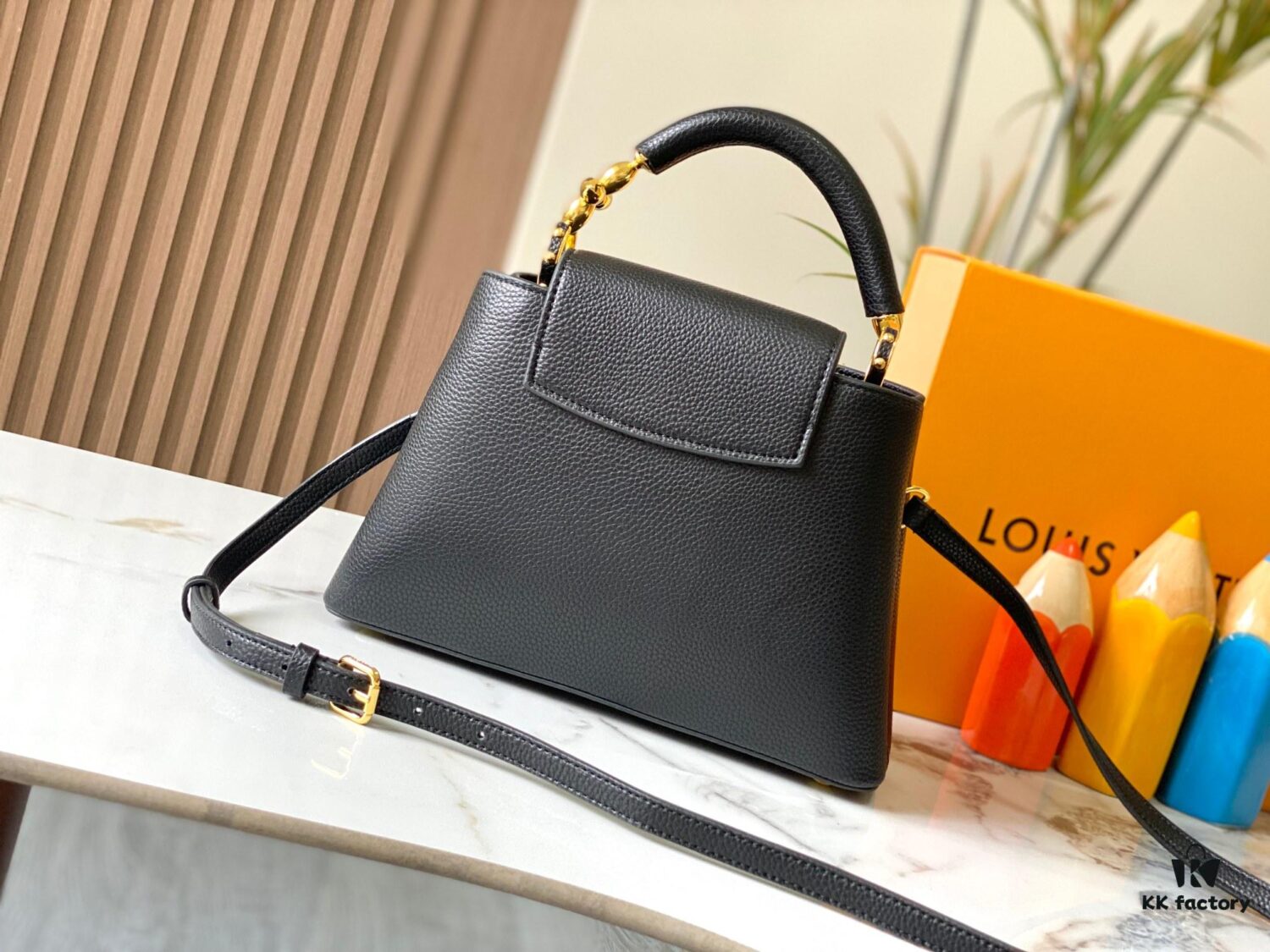 Upgraded M24698 Capucines BB Handbag