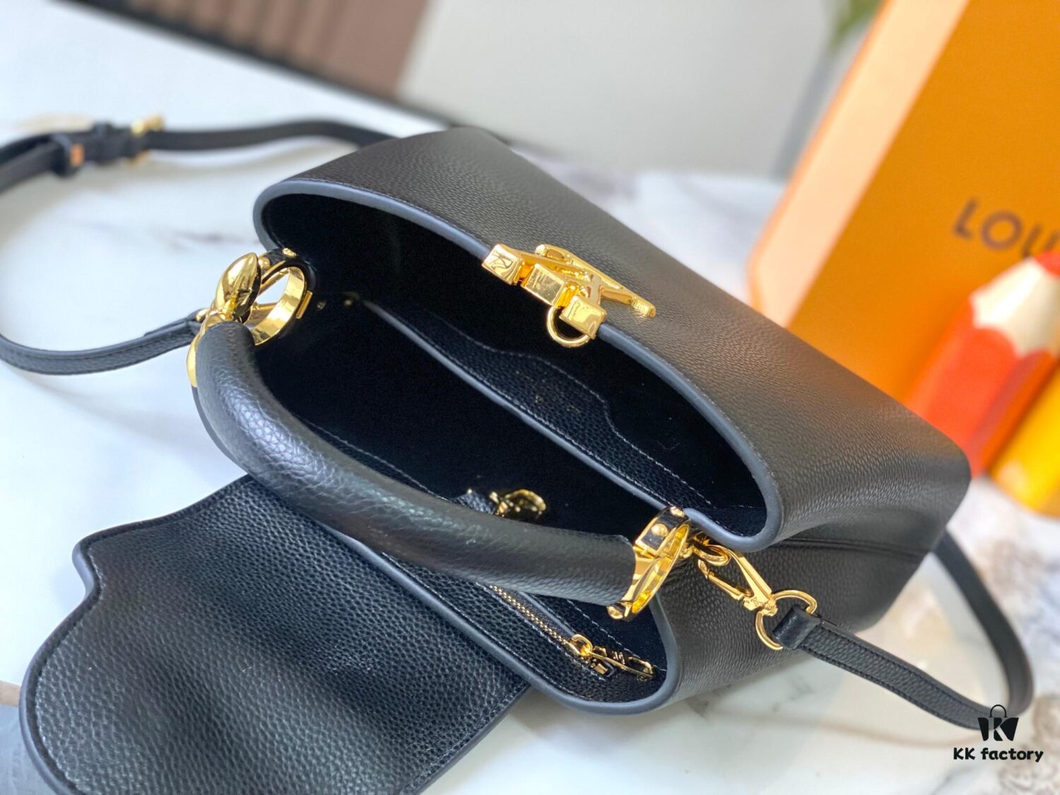 Upgraded M24698 Capucines BB Handbag