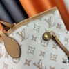693085096e68136f4d9a81bd Monogrammm Tote Bag with Cream and Pink Stripes by Louis Vuitton
