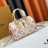 693085276e68136f4d9a8204 M46234 M11209 Summer Red Printed Pillow Bag Speedy Collection Latest Seasonal SPEEDY BANDOULIÈRE 20 Handbag M11461