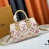 693085286e68136f4d9a8206 M46234 M11209 Summer Red Printed Pillow Bag Speedy Collection Latest Seasonal SPEEDY BANDOULIÈRE 20 Handbag M11461