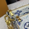 6930852c6e68136f4d9a8210 Upgraded M44823 M25374 Blue Five-in-One Mahjong Bag Series, New Season Multi Pochette Accessoires Handbag